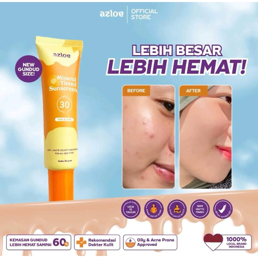Buy azloe tinted sunscreen Online With Best Price, Jun 2026 | Shopee ...