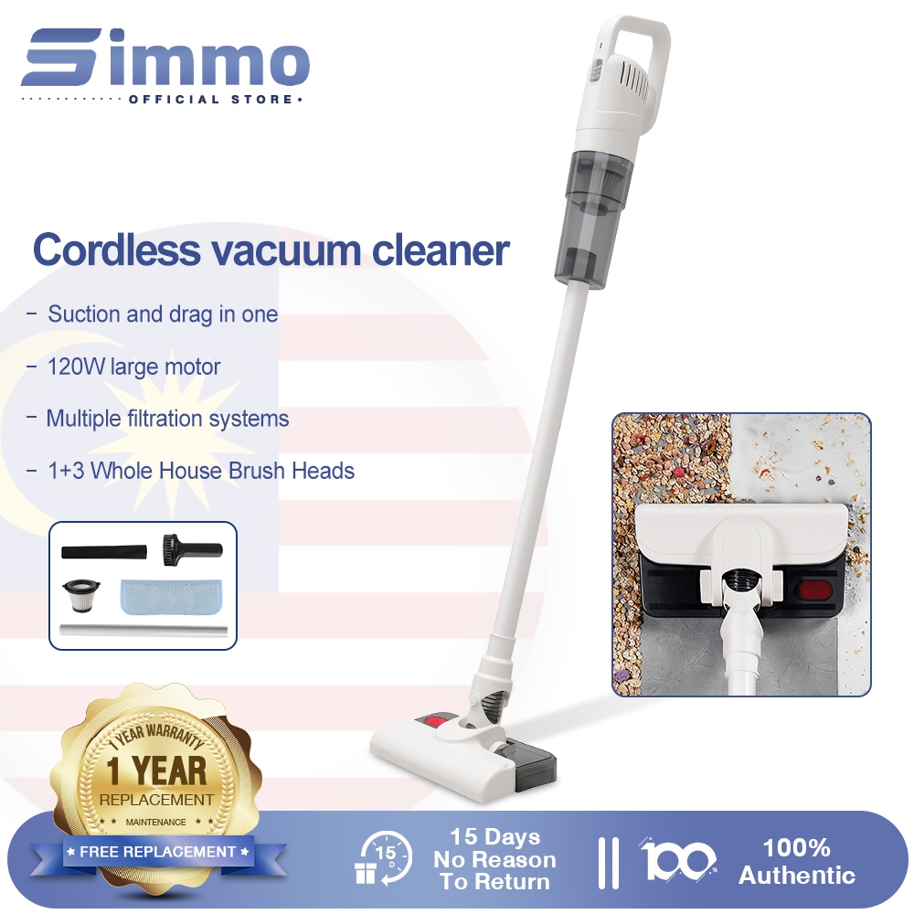 Simmo Vacuum Cleaner Handheld USB Vacuuming/Mopping Removable Brush ...