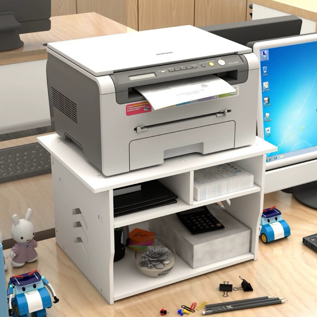 DIY Organizer Rack Printer Airwaybill Printer Thermal Desktop Organizer ...