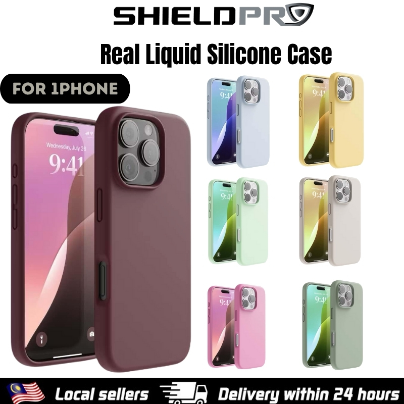 Compatible for iPhone 17e 16e 16 pro max 15 plus Full Silicone Case phone case casing cover 手机壳