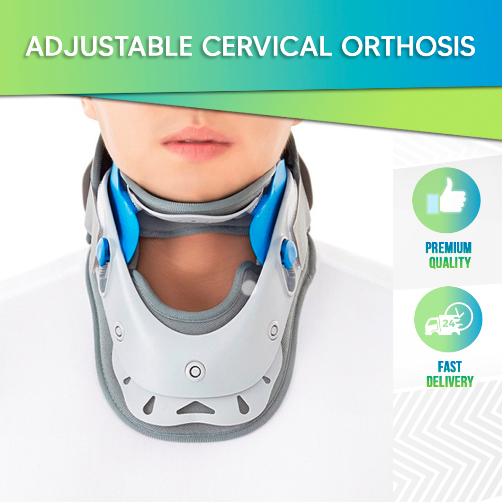 DR MED ADJUSTABLE CERVICAL ORTHOSIS | Shopee Malaysia