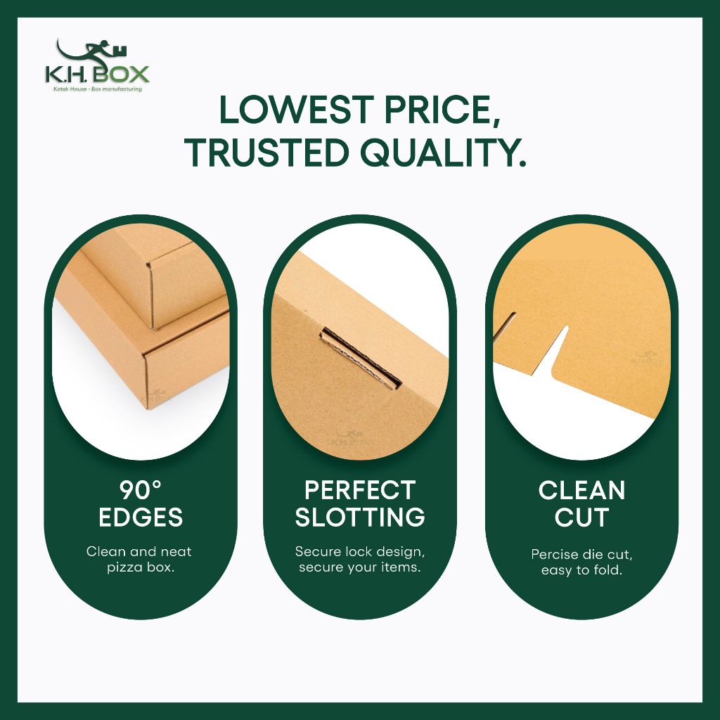 KHBOX (SERIES #3) Pizzabox / Gift Box / Courier Box / Packaging Box ...