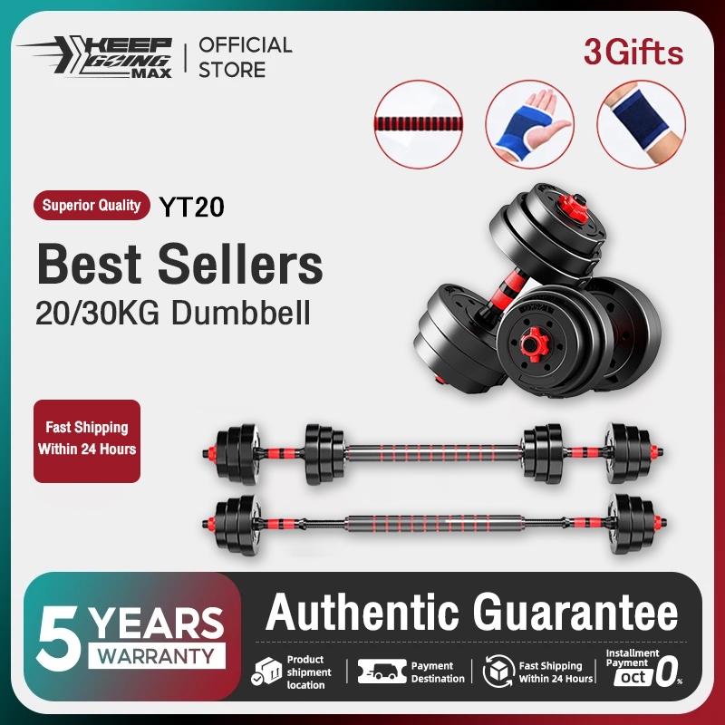 Dumbbell Set pair Darbell Set 20/30kg Dumbell Gym Equipment Exercise ...