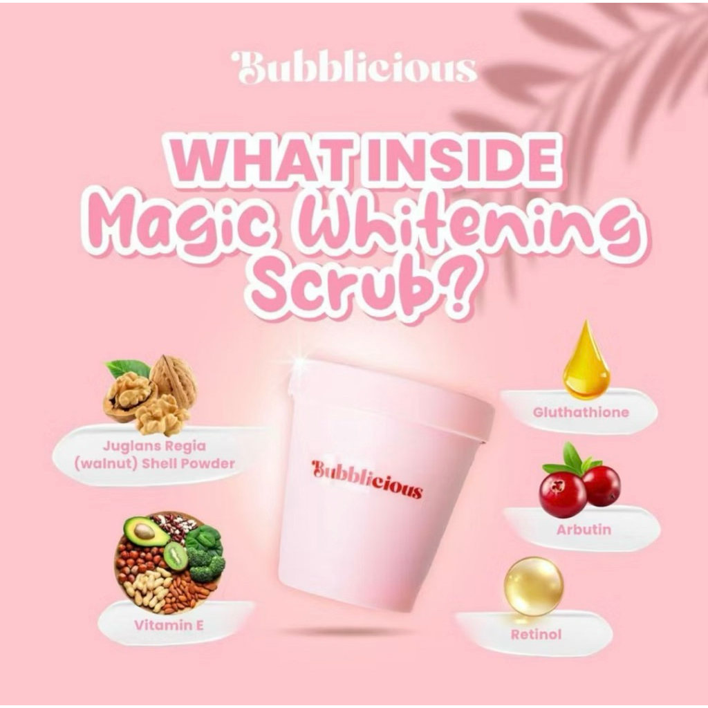 MAGIC SCRUB WITH ARBUTIN & YOGURT WHITENING LOTION & K-SUNGLOW HYBRID ...