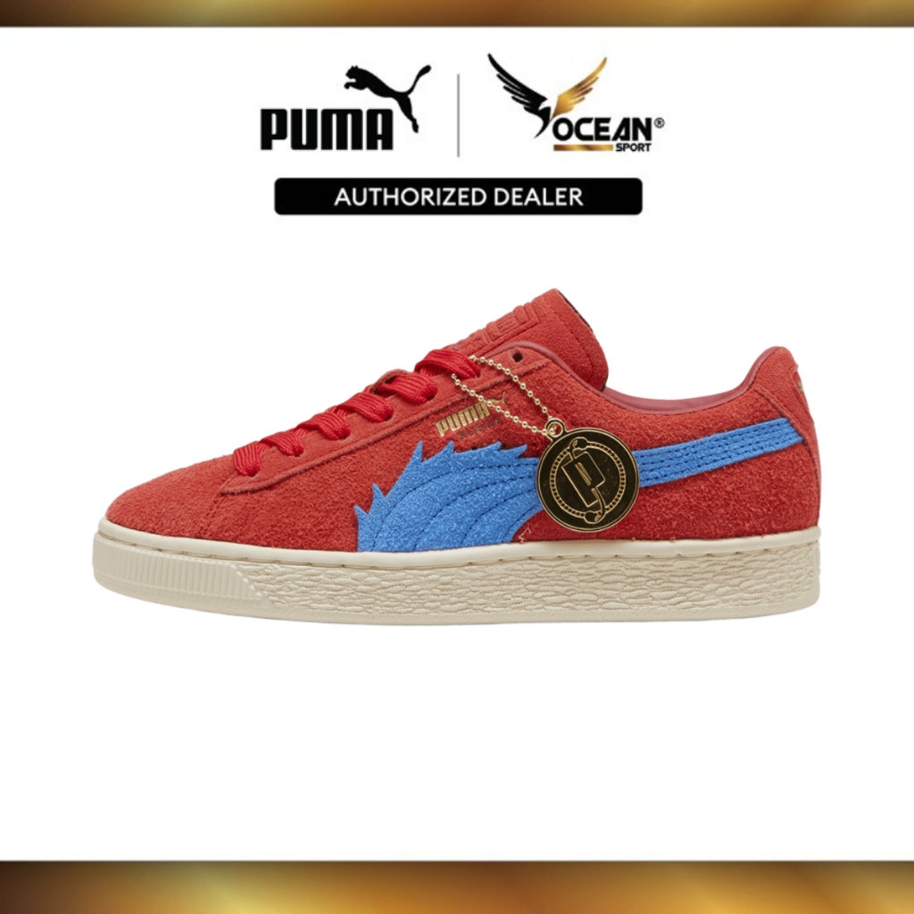 [Random Tag Distribution] Puma x ONE PIECE Unisex Suede Sneakers For ...
