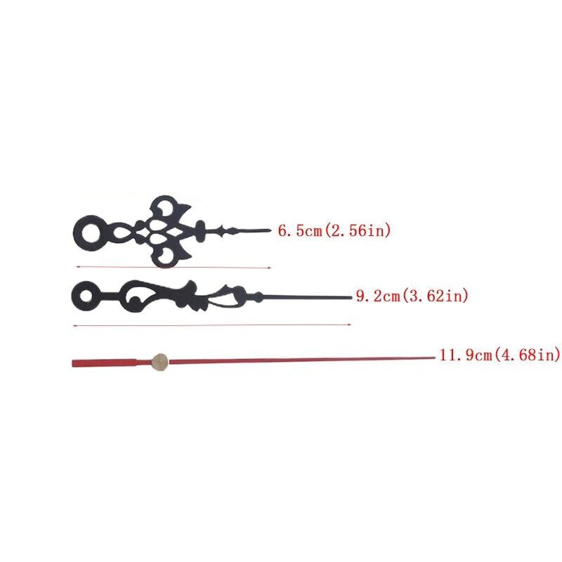 DIY Silent Quartz Movement Wall Clock Motor Mechanism Long Spindle ...