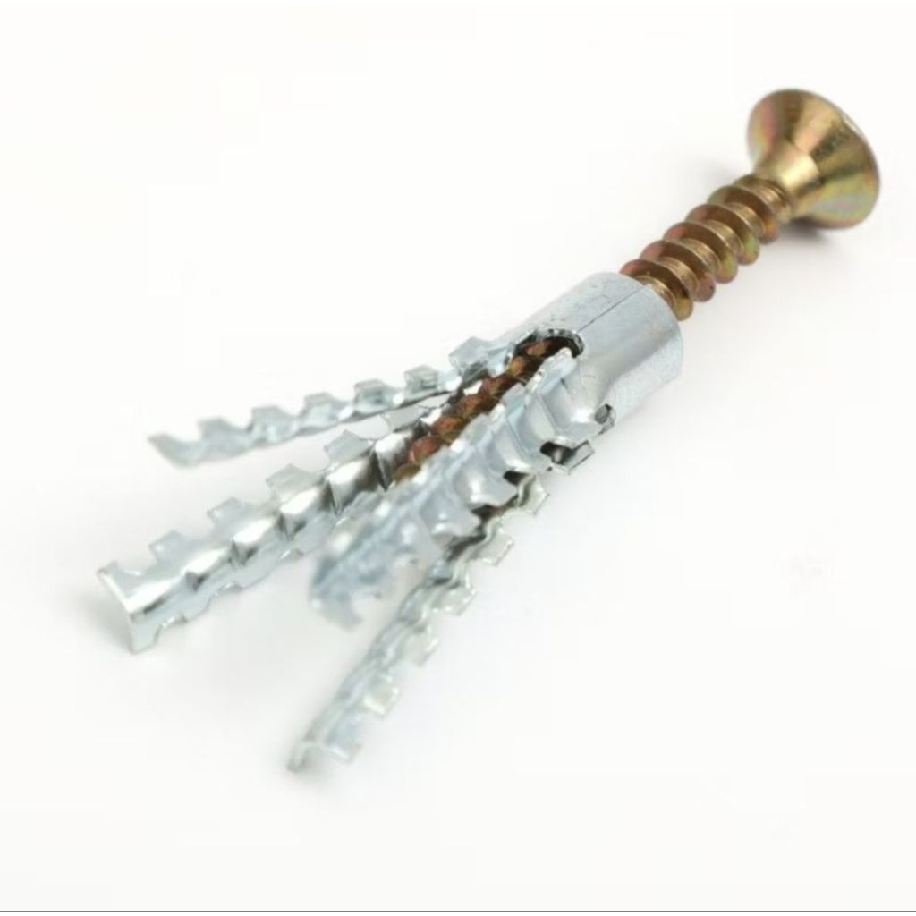 Metal Wall Plug / Wall Plug Besi / Iron Extension Anchor(Pack of 10 ...