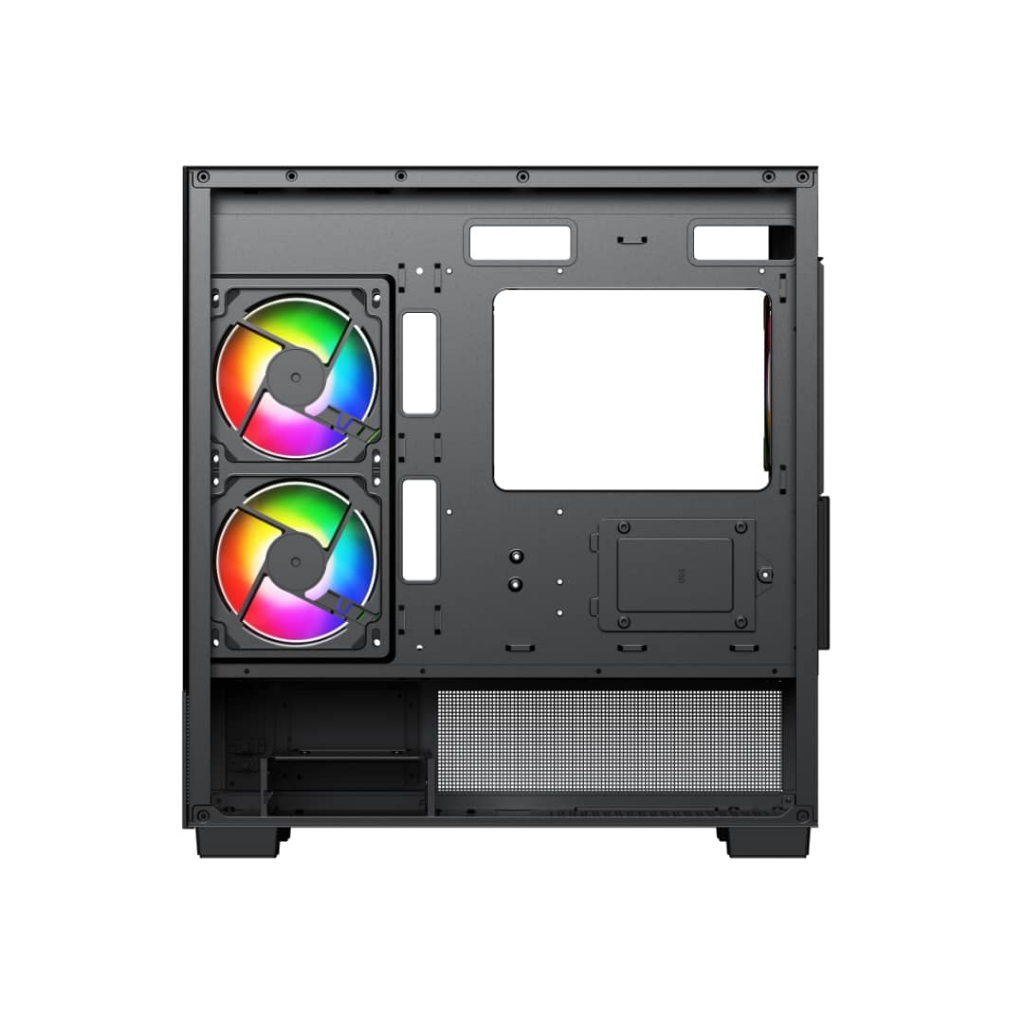 INVASION AD-3000 M-ATX Gaming Casing -(With Aurora Fans) | Shopee Malaysia