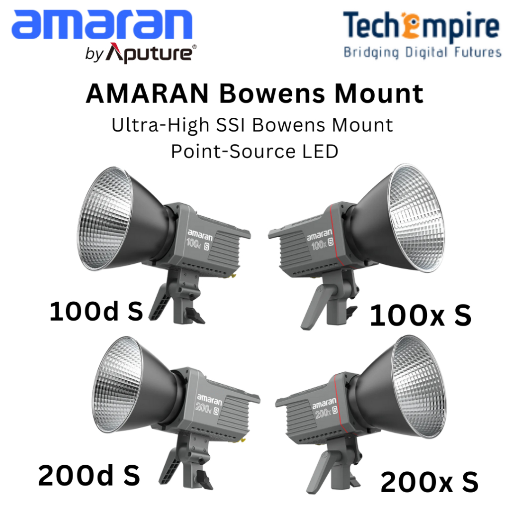 Aputure AMARAN 100d S/100x S/200d S/200x S Ultra-High SSI Bowens Mount ...