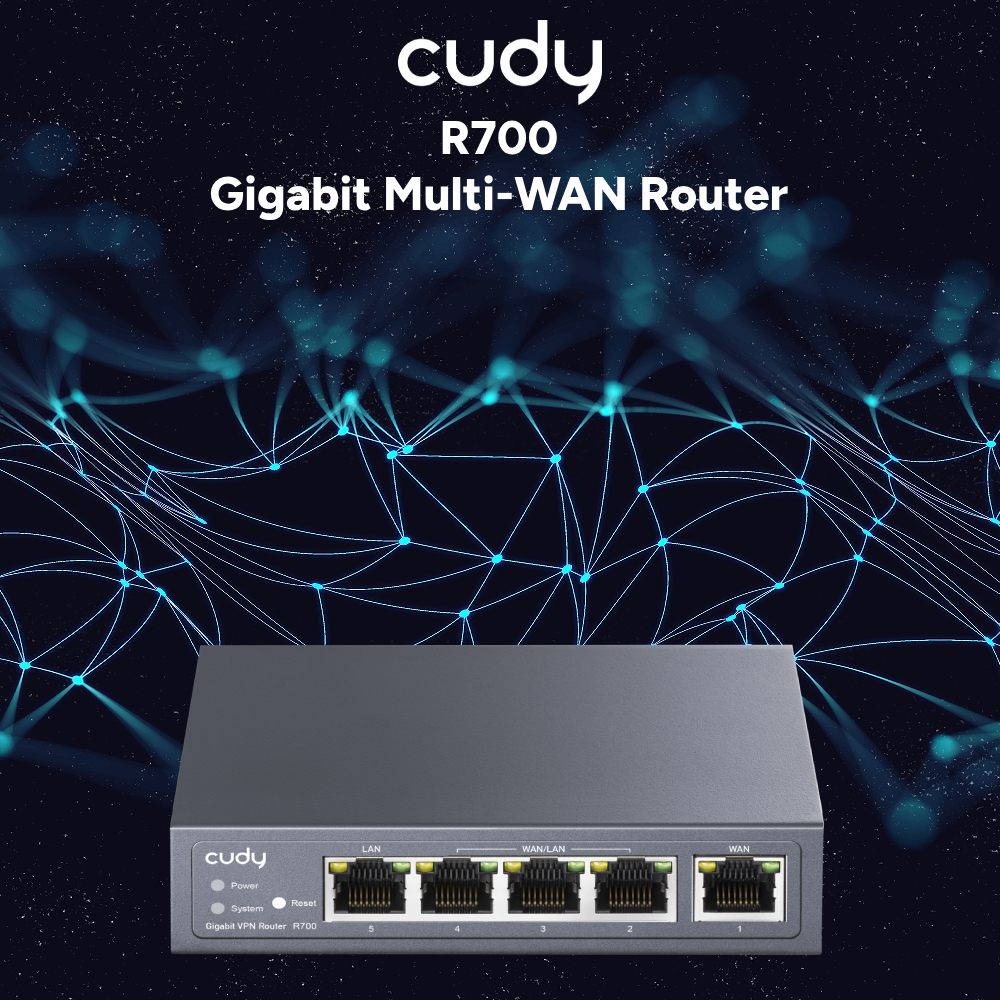 Cudy R700 - R700 - Gigabit Multi-WAN Router | Shopee Malaysia