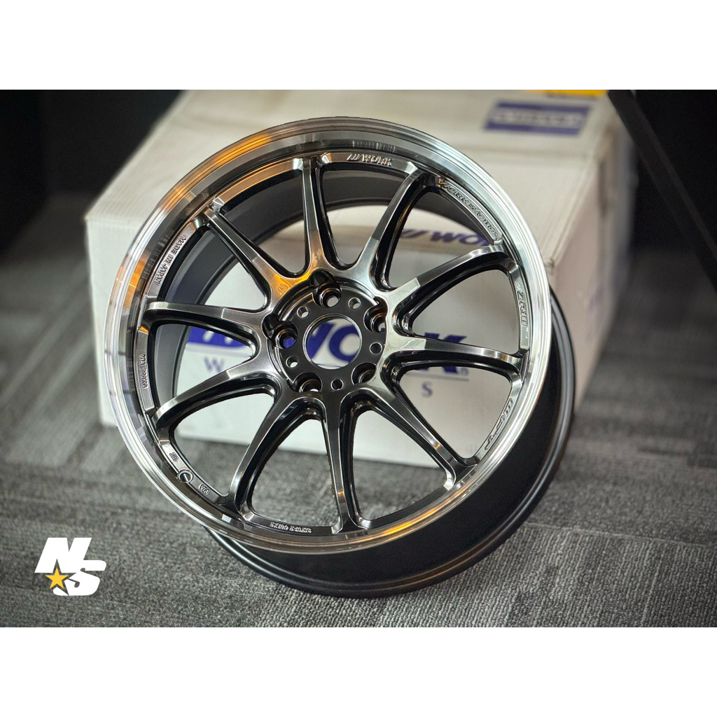 Genuine WORK WHEELS EMOTION ZR10 (18” & 19” 5-114.3 & 5-112 ) | Shopee ...