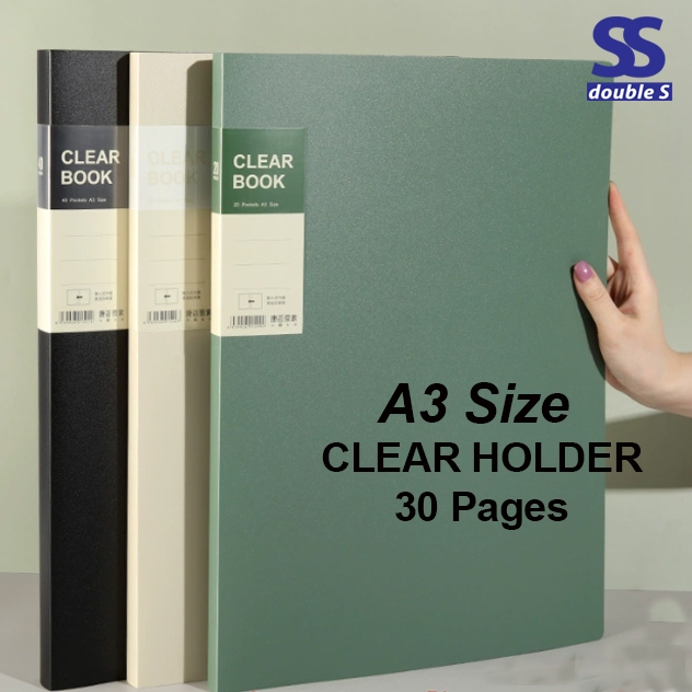 A3 CLEAR HOLDER 30PAGES/A3 FAIL LUTSINAR NEW* | Shopee Malaysia