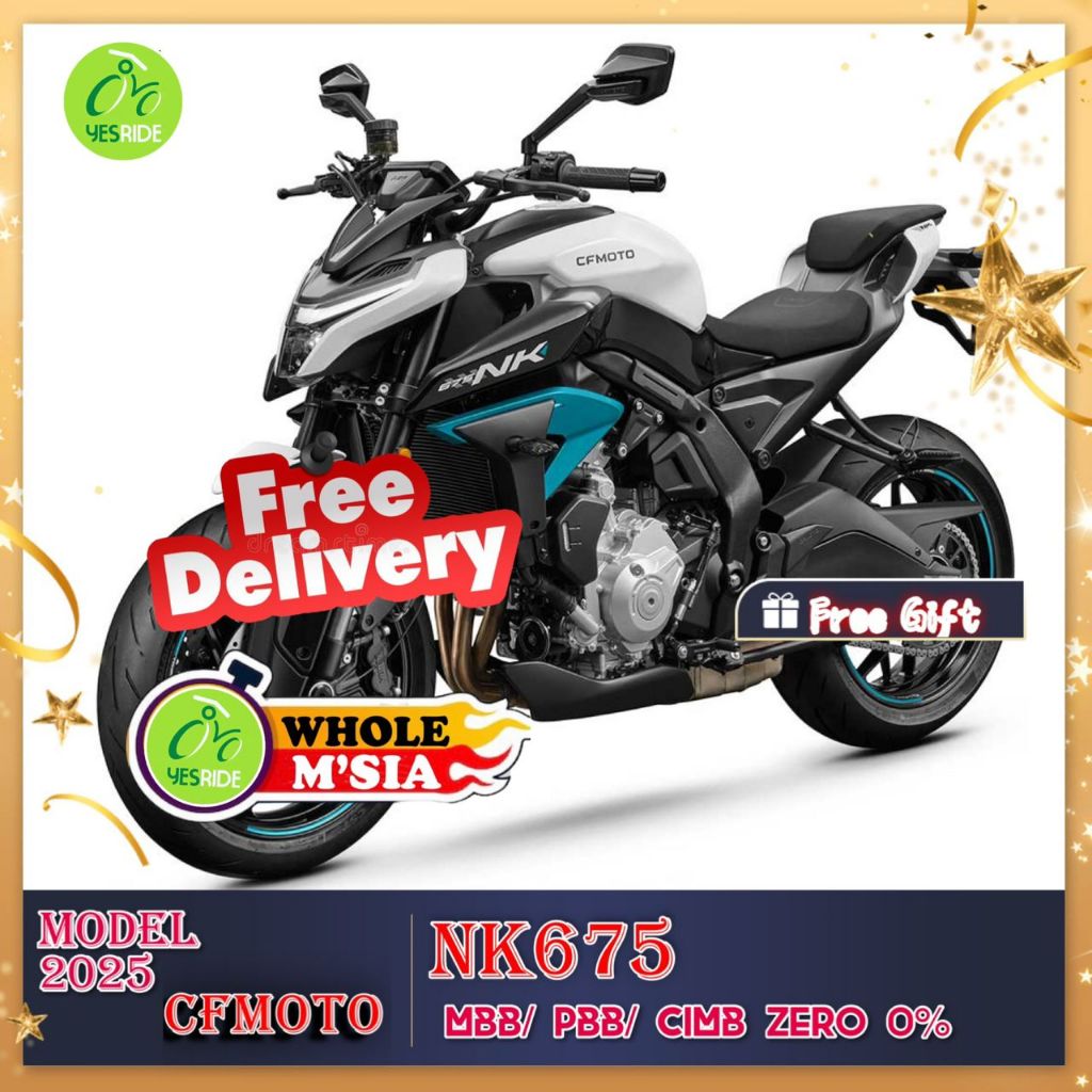 CFMOTO NK675 New Model 2025 | Shopee Malaysia
