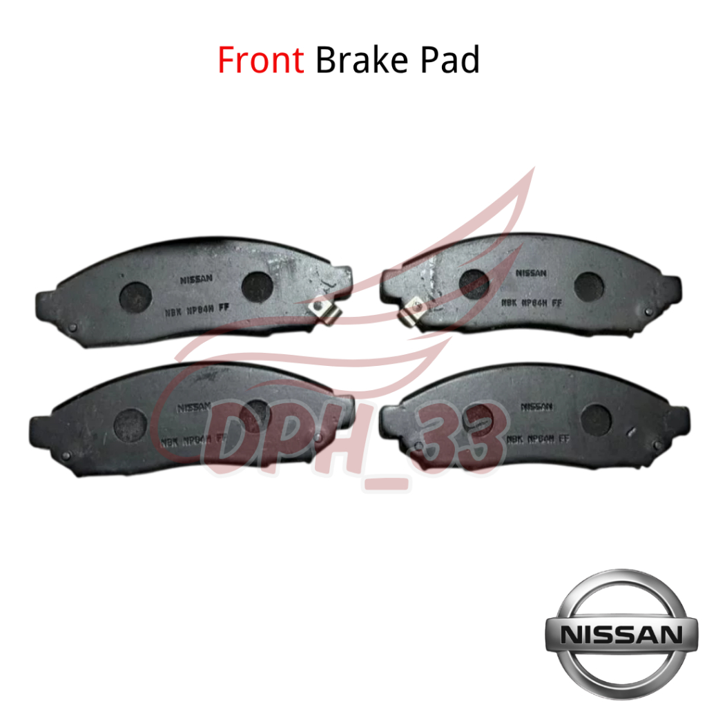 Nissan Thailand Front Disc Brake Pad for Nissan Serena C26 / Navara D40 ...