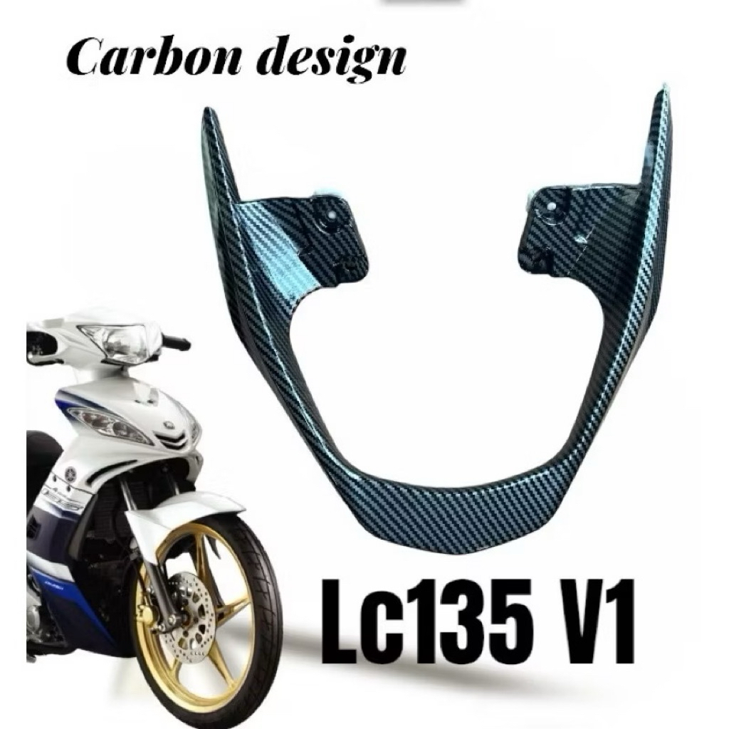 LC135 V1 SPOILER CARBON L BAR CELUB SEAT BAR 135LC LCV1 LC135V1 besi ...