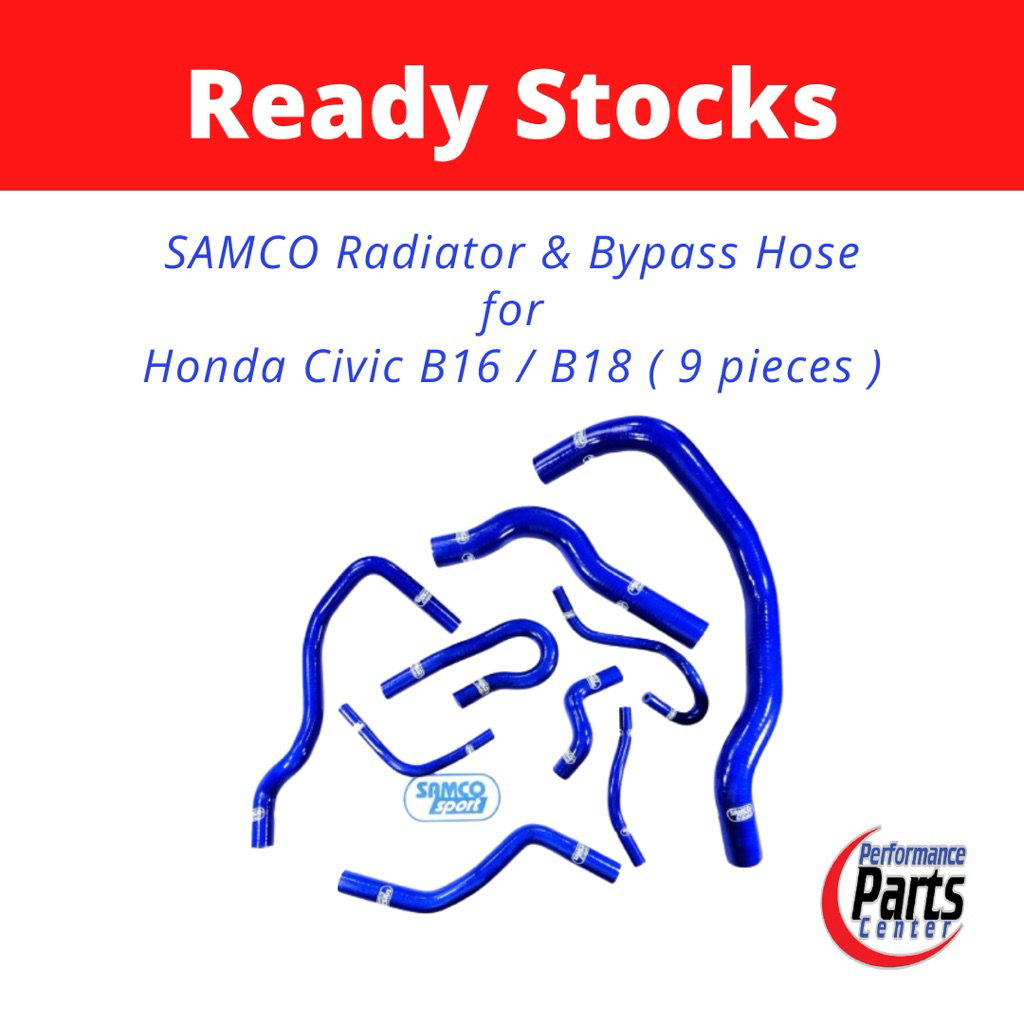 SAMCO® Radiator & Bypass Hose Kit for Honda Civic B-Series B16A / B16B ...