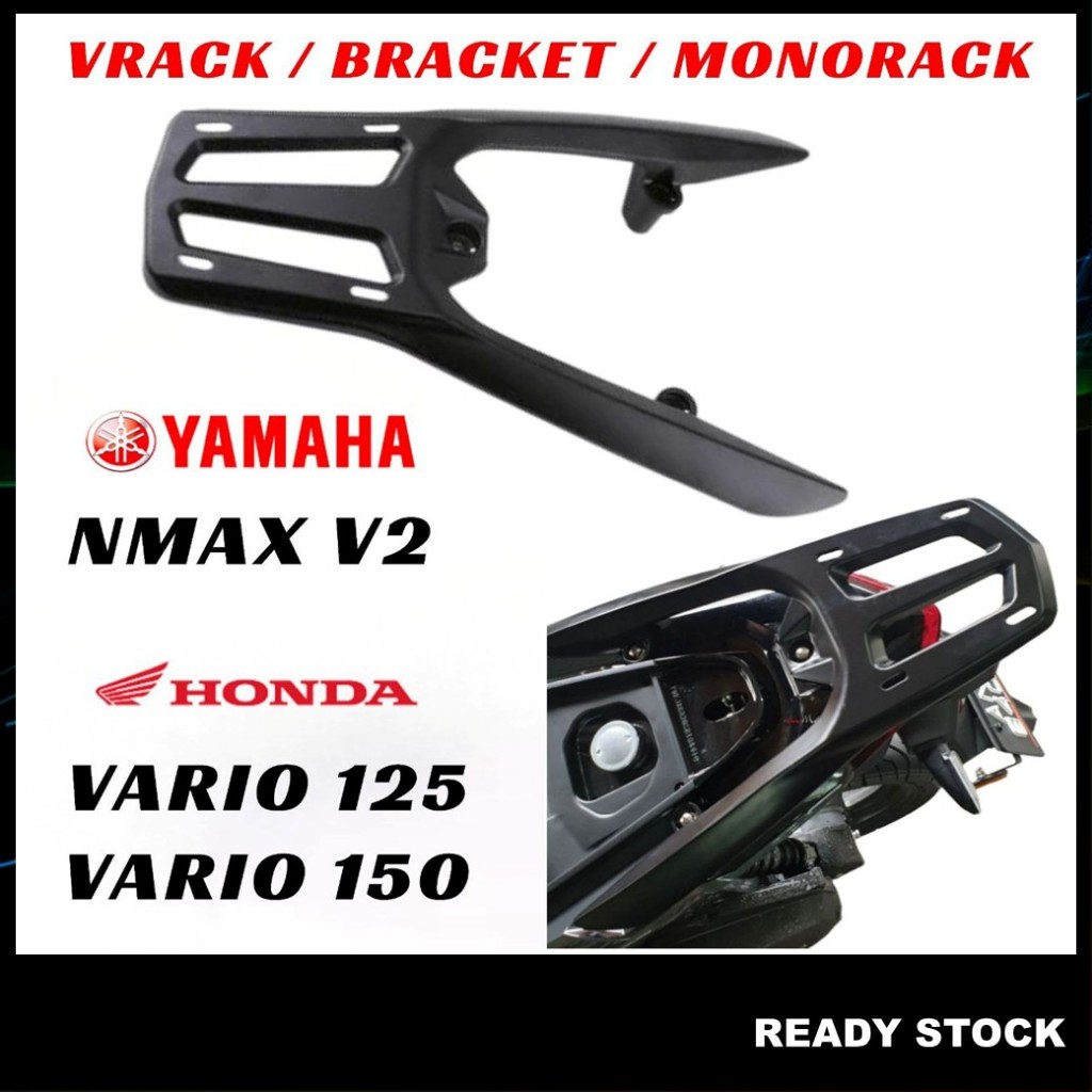 (Yamaha NMAX V2/Honda Vario 125/Vario150) YASOGO Heavy Duty Rack ...