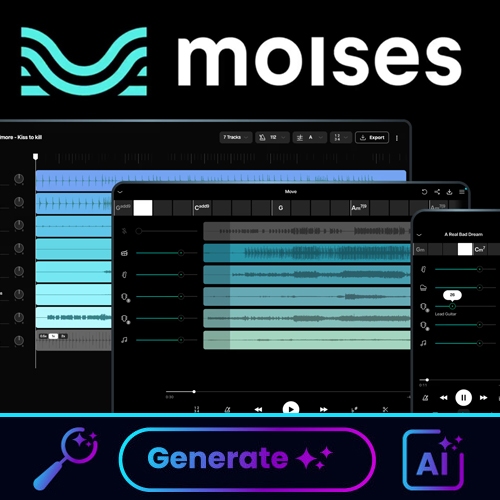 MOISES.AI MUSIC PRACTICE APP FOR STEM SEPARATION, VOCAL REMOVAL, AUDIO ...