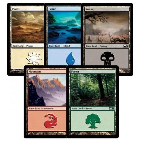 Magic the Gathering: Assorted basic lands | Shopee Malaysia