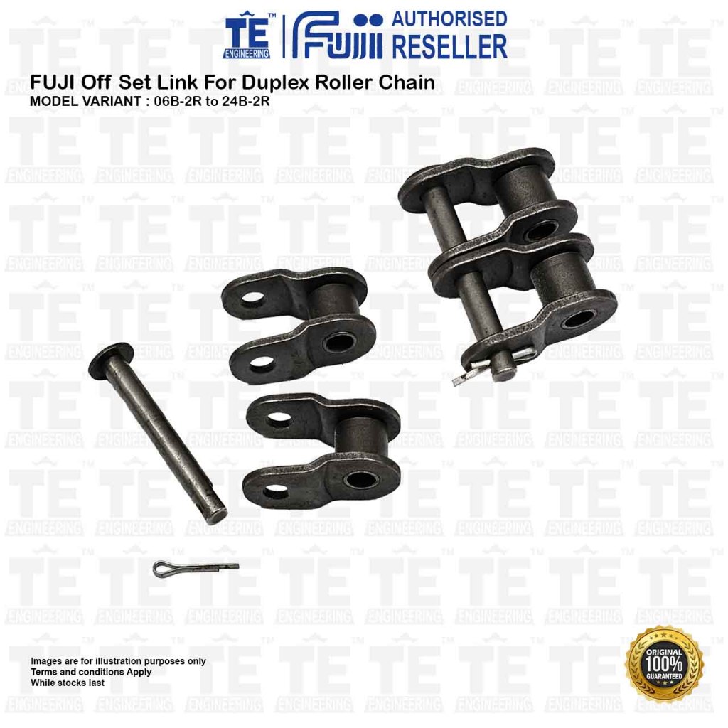FUJI Off Set Link For BS / DIN Duplex Roller Chain ( 06B-2R to 24B-2R ...