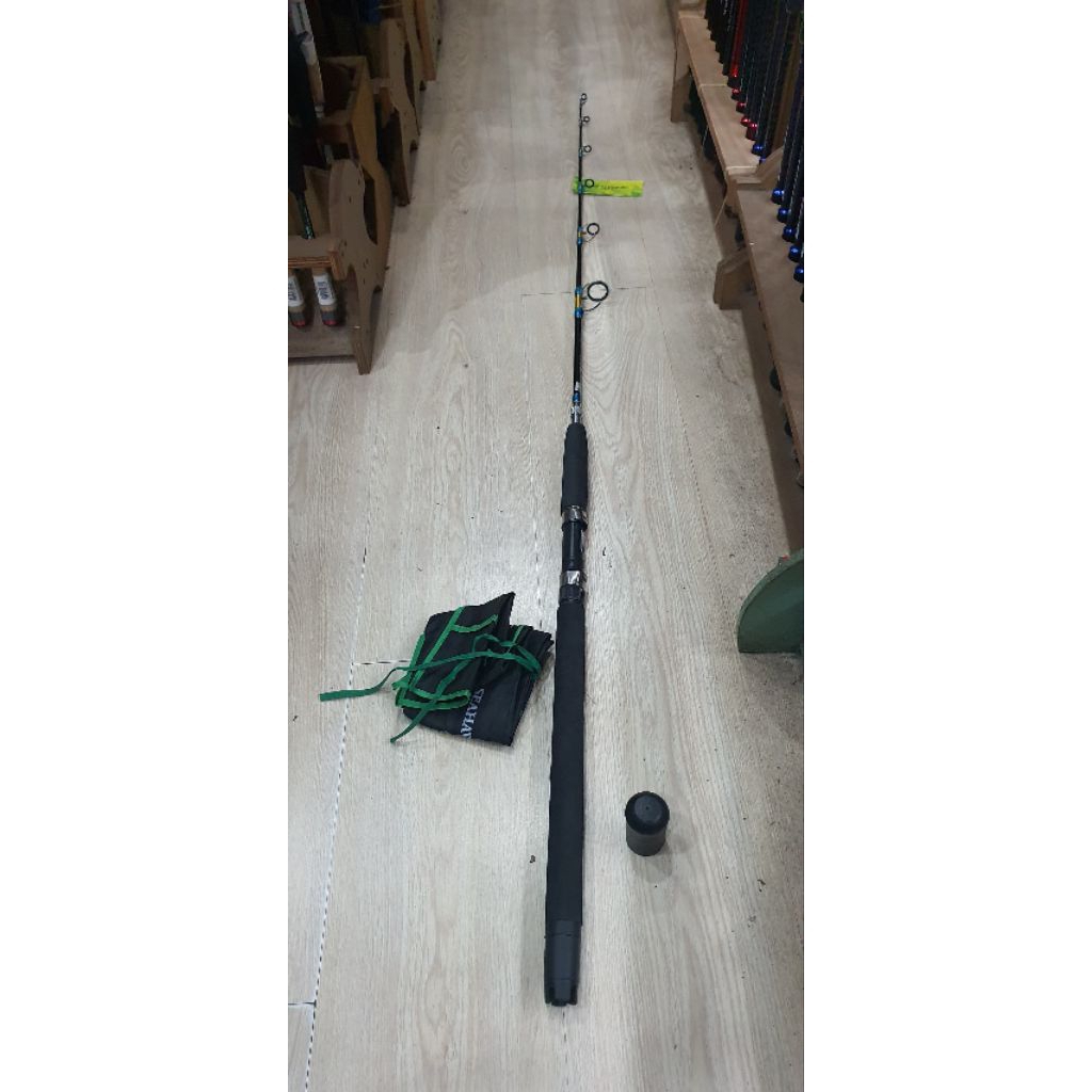 SEAHAWK JUPITER SOLIC SPINNING BOTTOM BOAT FISHING ROD | Shopee Malaysia