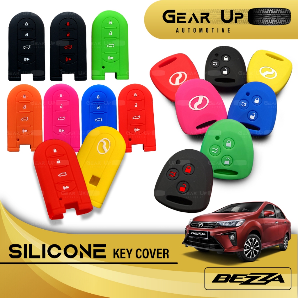 𝐂𝐀𝐑 𝐊𝐄𝐘 𝐂𝐎𝐕𝐄𝐑 Perodua BEZZA 2016 - 2025 Sarung Kunci Casing Accessories ...