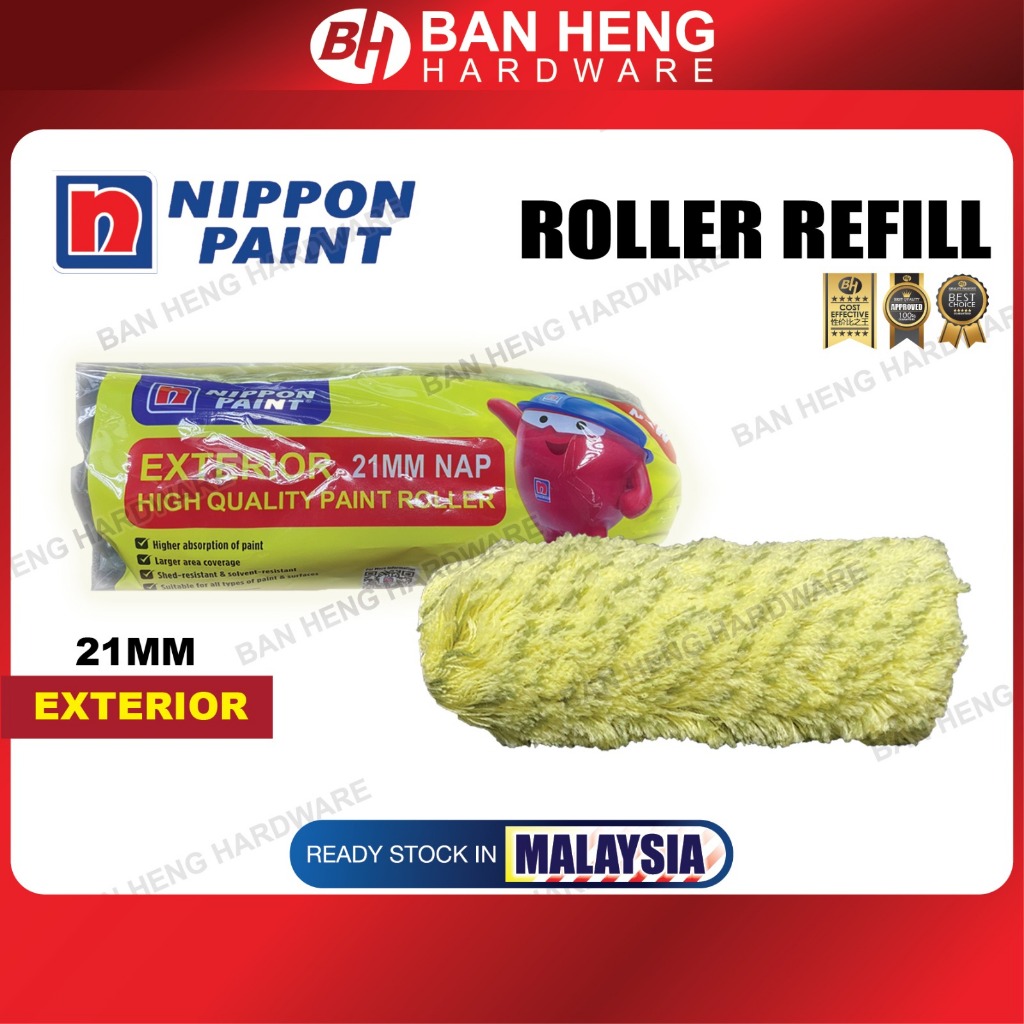 Nippon Paint 7” Roller Refill High Quality (Exterior) | Shopee Malaysia
