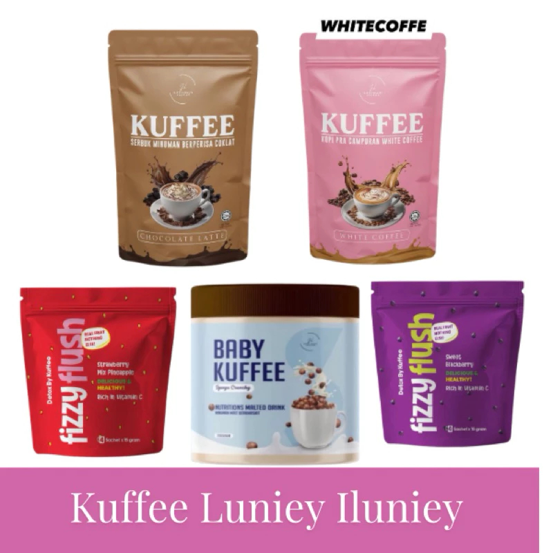 ORIGINAL BY KUFFEE HQ FLAVER WHITECOFFEE/chocolate 1 PACK 4 SACHECT ...