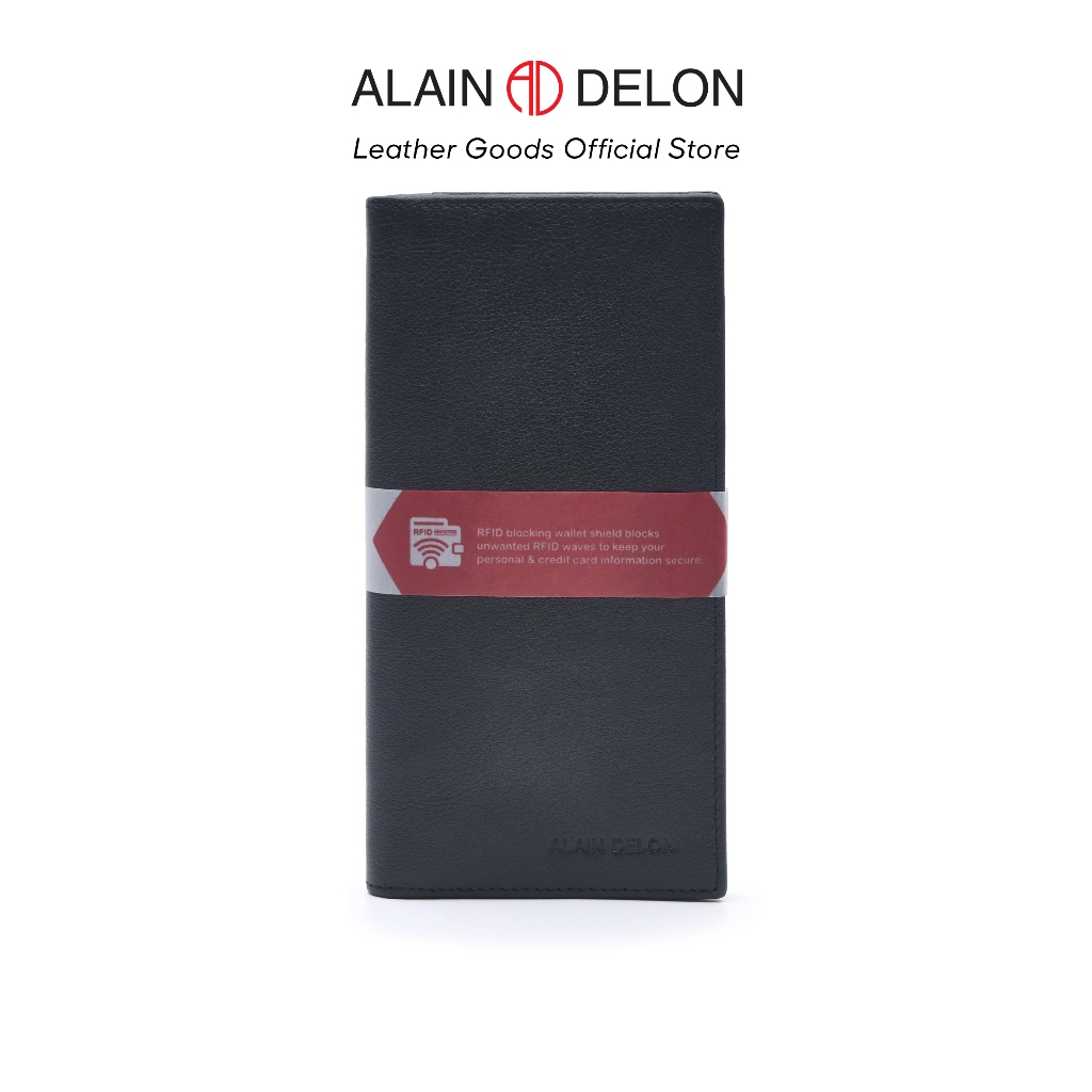ALAIN DELON MEN RFID BLOCKING LEATHER LONG WALLET - ALW0266LN3MG5 ...