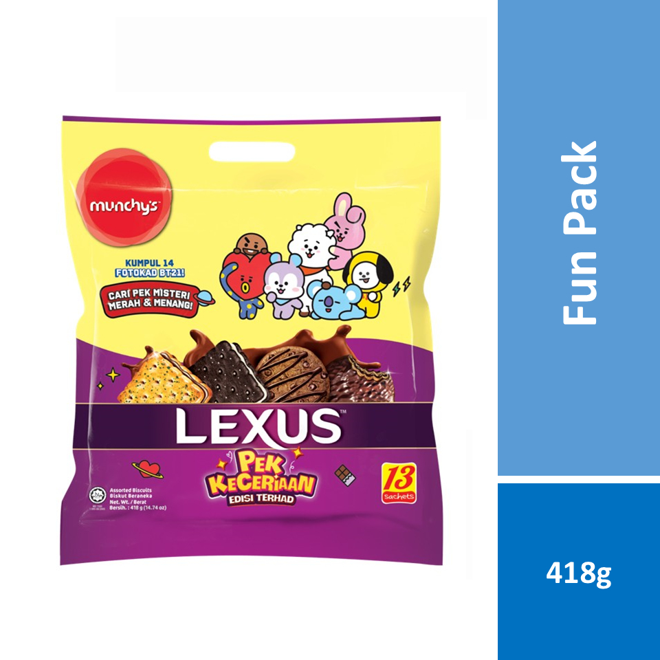 LEXUS LIMITED EDITION FUN PACK (FOC BT21) 418G | Shopee Malaysia