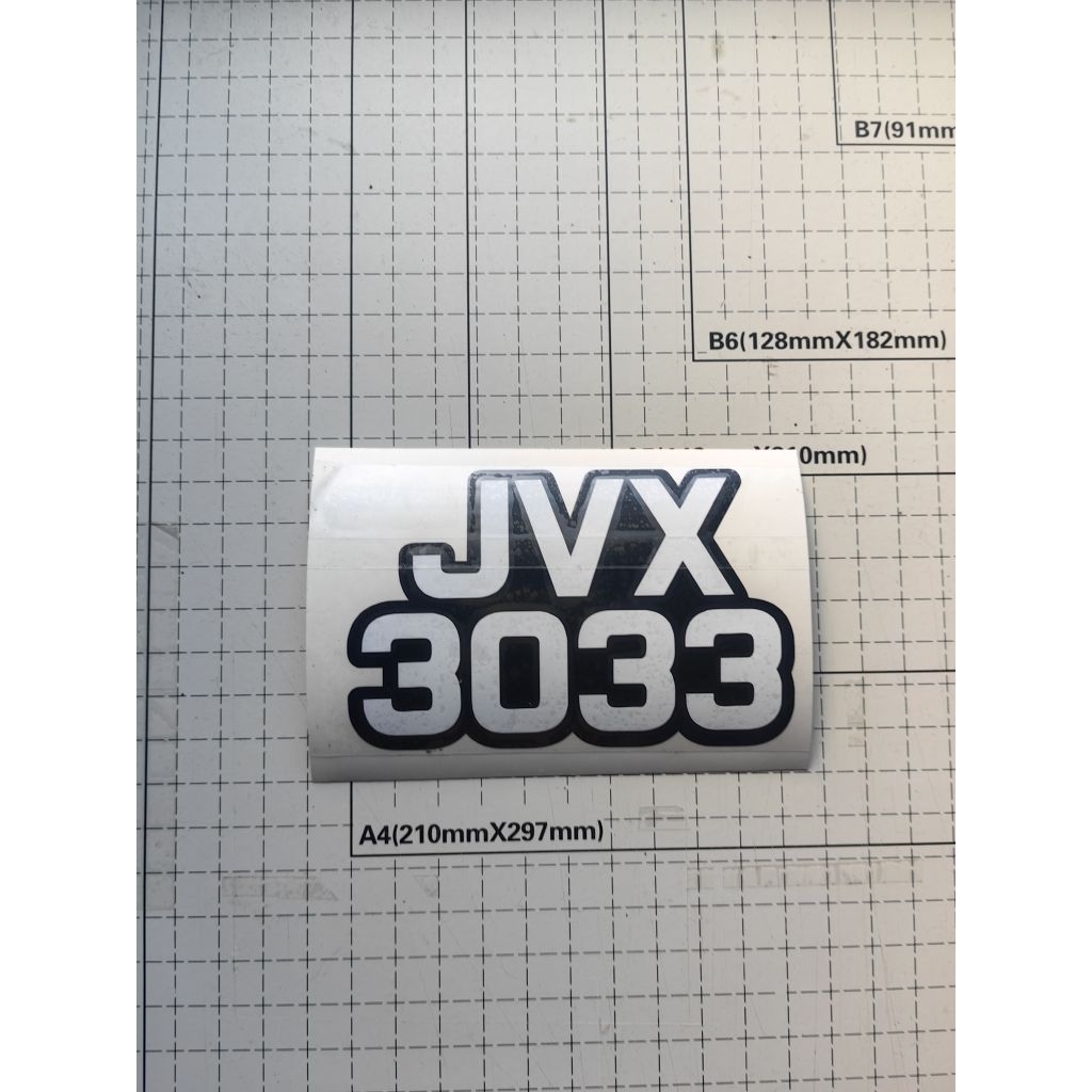 Sticker No Plate Custom offset background hitam | Shopee Malaysia