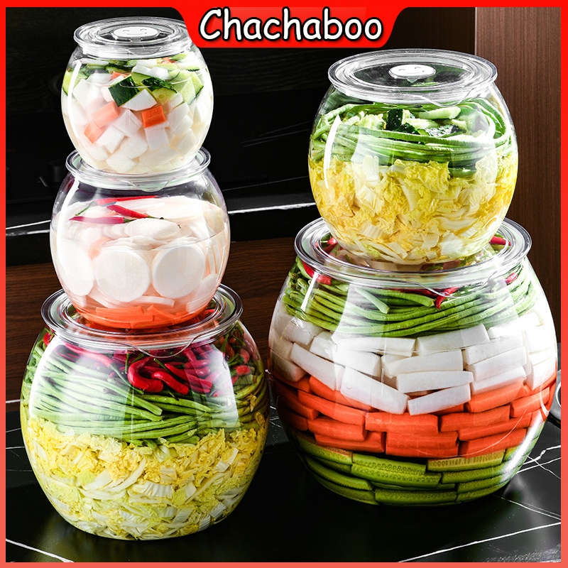 New Large-Capacity Rice Bucket Kitchen Food Grade Sealed Pickle Jar ...