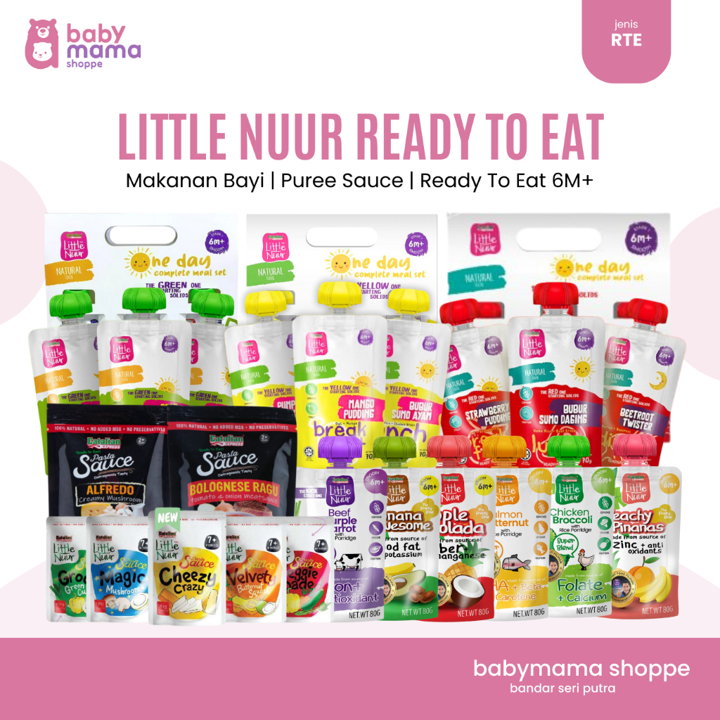 EATALIAN EXPRESS LITTLE NUUR | MAKANAN BAYI | BABY FOOD | RTE PASTA ...