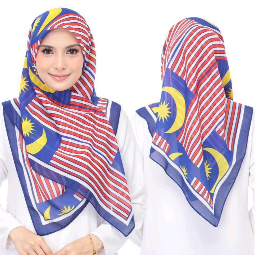 MERDEKA (2025) | EXCLUSIVE TUDUNG BAWAL COTTON PLAIN FOR IBU& ANAK(Buy ...