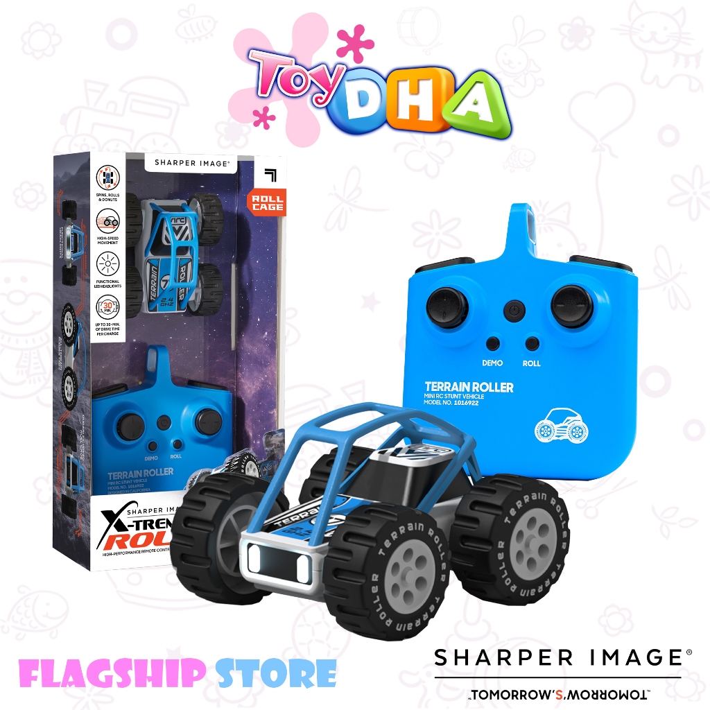 Sharper Image Toy RC Xtreme Roll Cage Rechargeable (1212015391) Mini ...