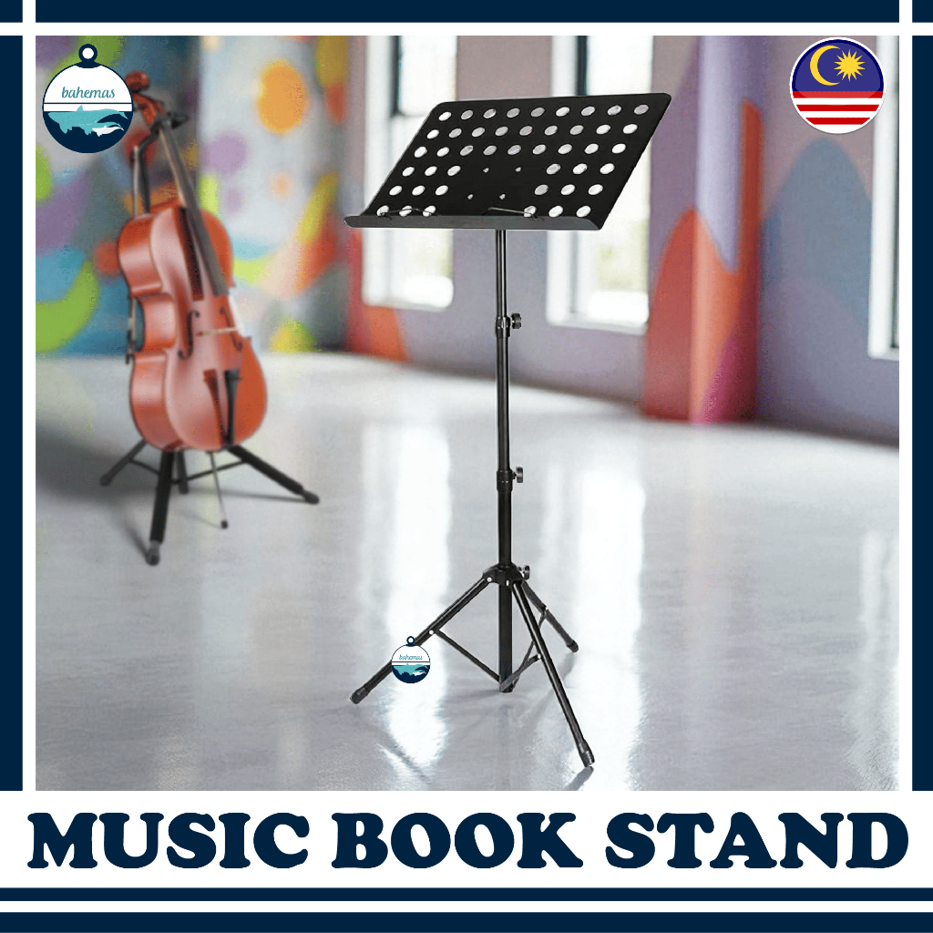 Music Book Stand for Musician Conductor Quran Violin Guitar Tablet ...