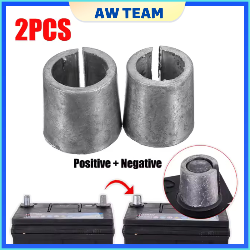 1 SET Japanese Car Battery Terminal Post Adapter Shim Converter JIS to ...