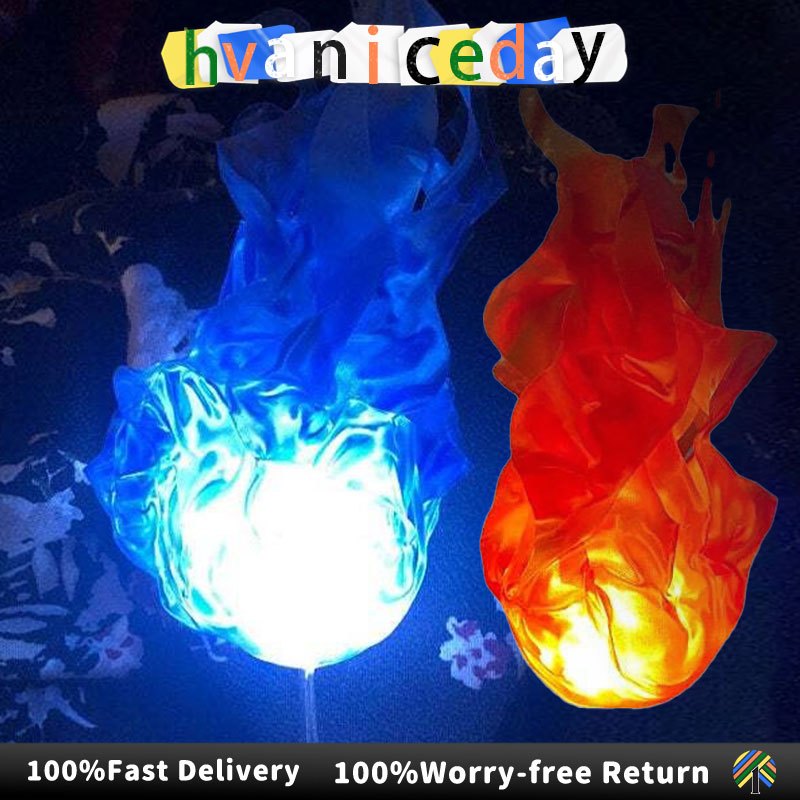 Floating Fireball Halloween Floating Fire Flame Burning Ball Fake Fire ...