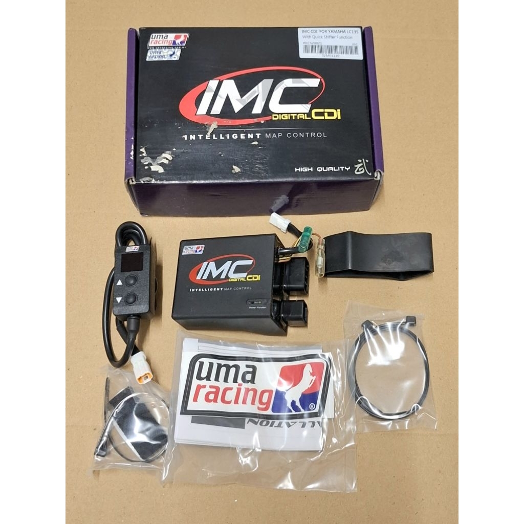 YAMAHA LC135 UMA RACING IMC CDI 4MAP WITH CONTROLLER AND QUICK SHIFTER ...