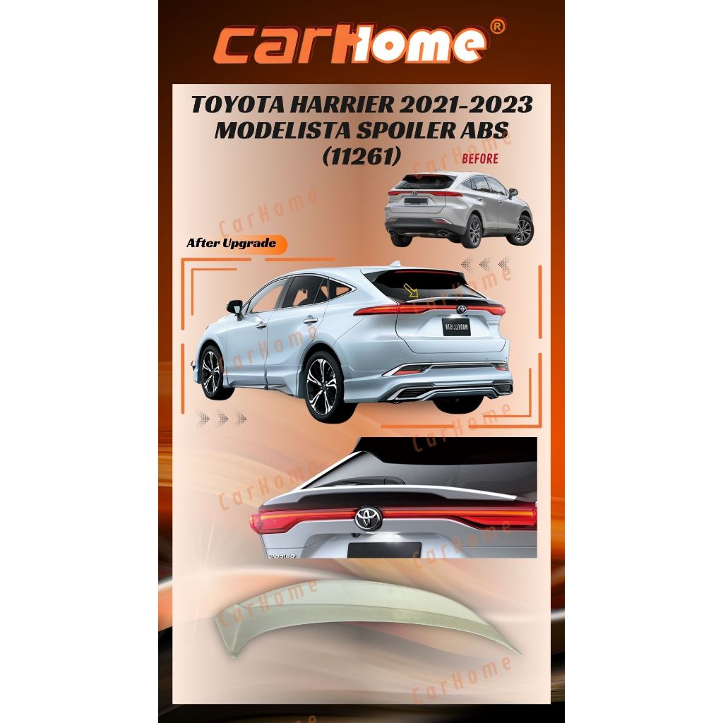 Toyota Harrier XU80 2022 2023 2024 2025 Modellista Rear Boot Trunk ...