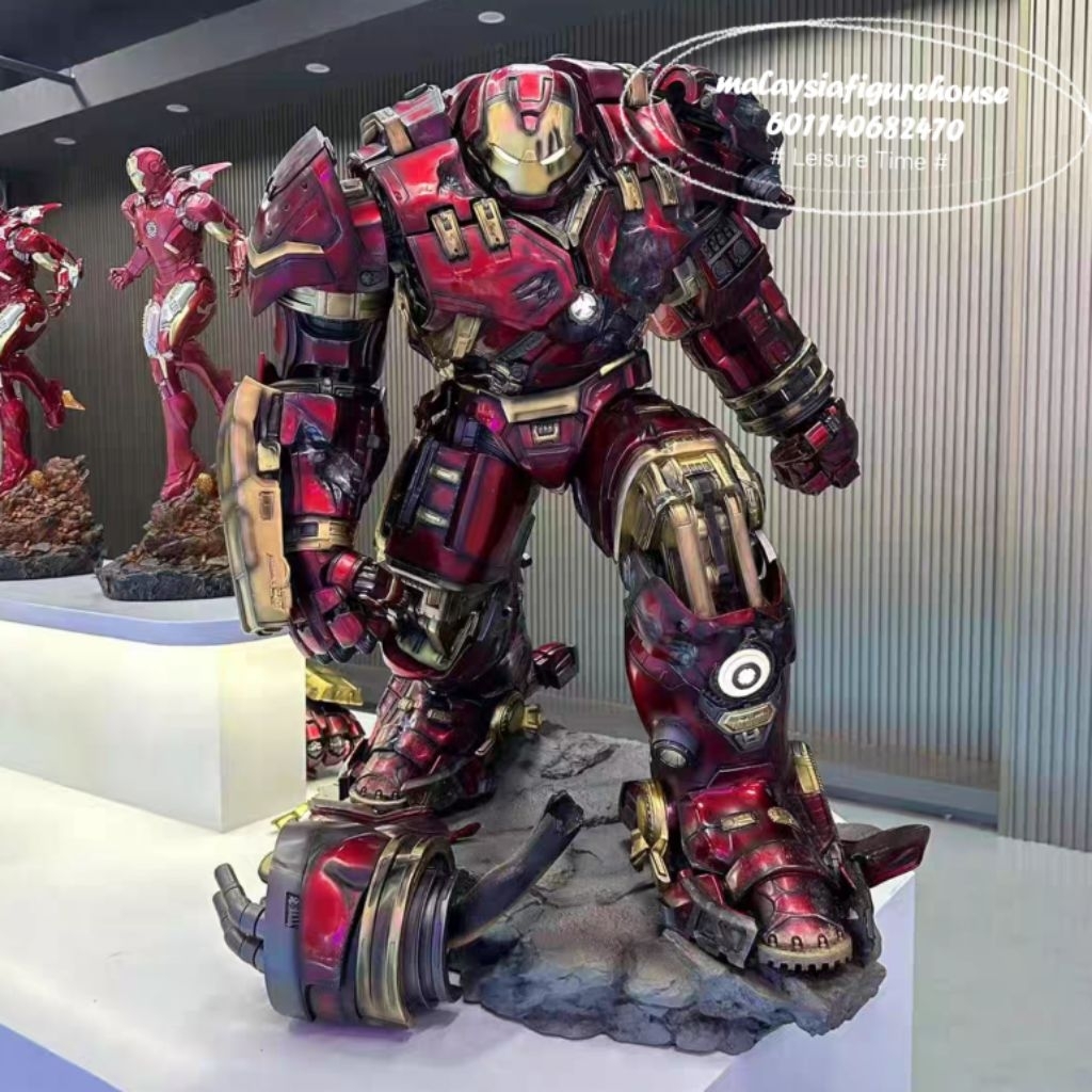 HiPlay Fondjoy Hulkbuster MK44 - Modello Assemblato Scala 1/7 45 Cm