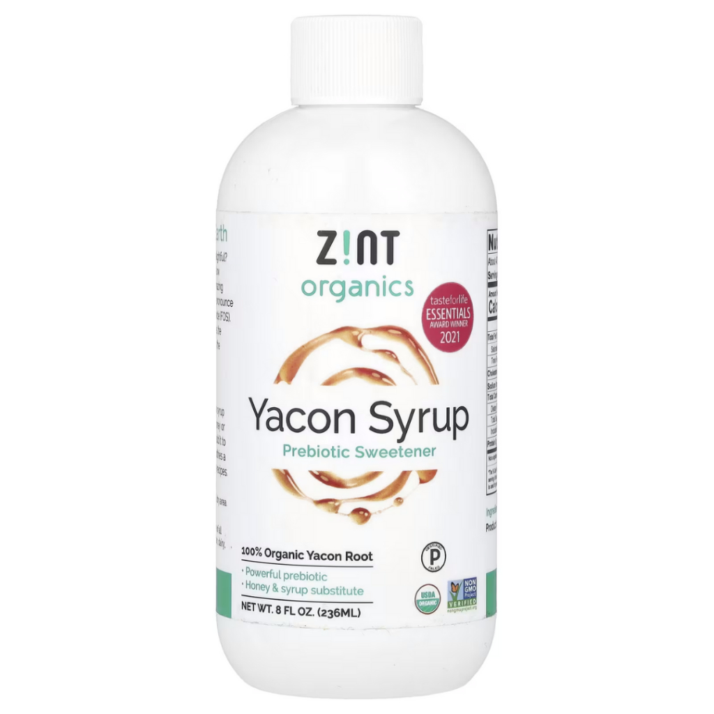 Zint, Organic Yacon Syrup, Prebiotic Sweetener , Low Glycemic Index ...