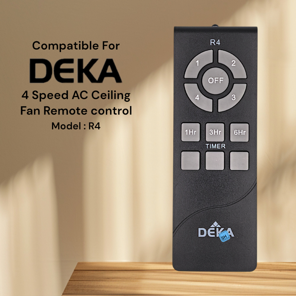Deka Ac Motor Ceiling Fan Remote Control R4 Alat Kawalan Jauh ##Deka ...