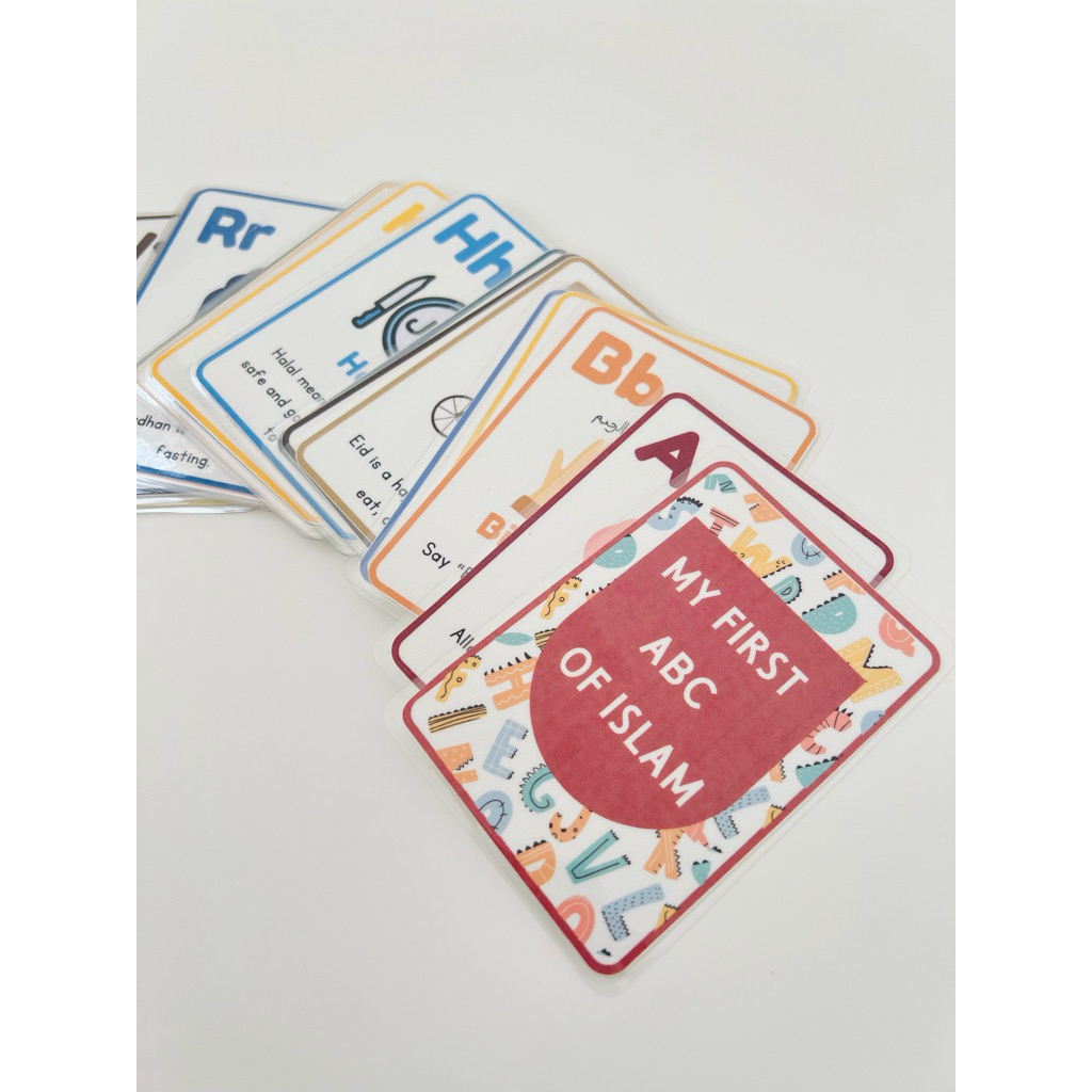 My First ABC of Islam Flashcard | Kad Imbas ABC kanak kanak | ABC ...