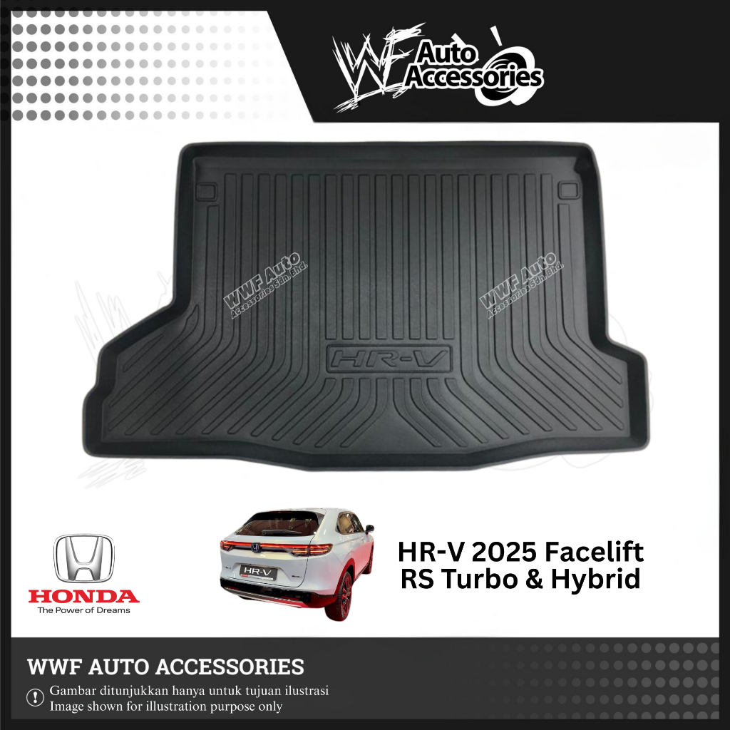 Honda HRV HR-V Facelift 2025 — 2026 S E V RS Hybrid e:HEV Rear Trunk ...