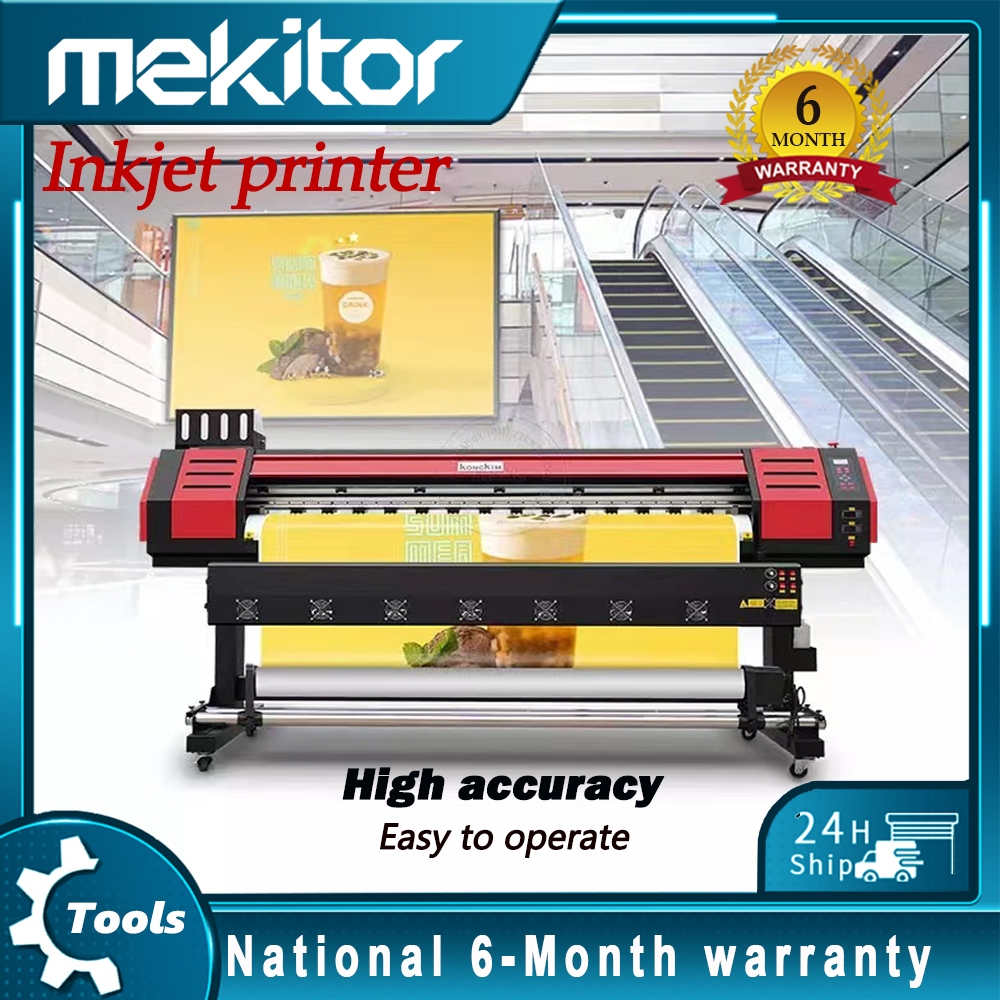 6 feet 1.9M vinyl sticker printing machine eco solvent Inkjet printer ...