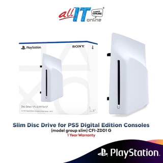 PlayStation Sony PS5 Slim Disc Drive for PS5 Digital Edition Consoles (model group slim) (CFI-ZDD1 G)