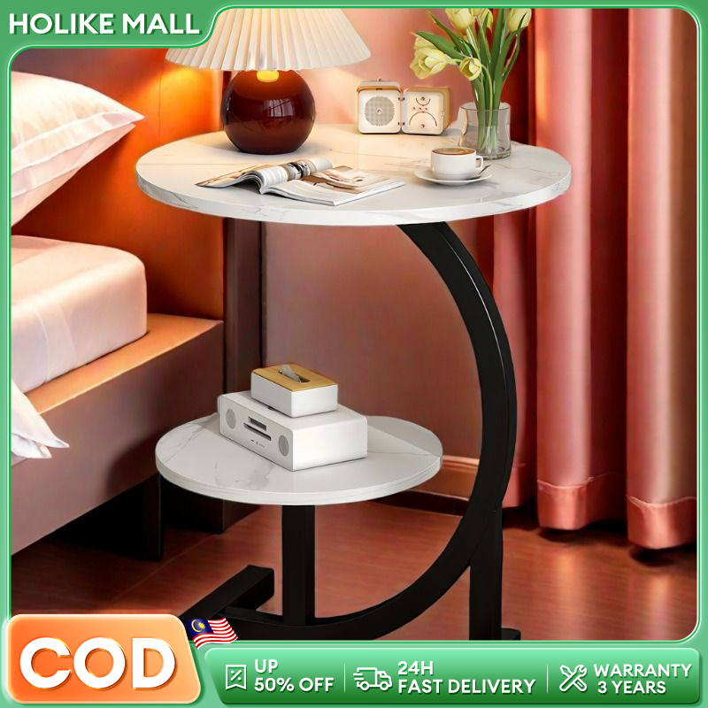 Bedside Table Living Room Table Small Coffee Table Round Table Small ...