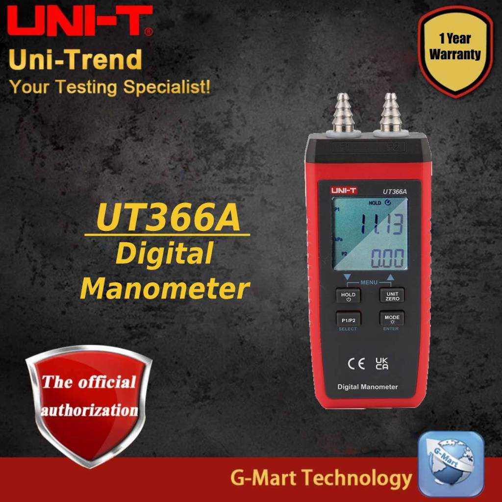 UNI-T UT366A Digital Manometer | Shopee Malaysia