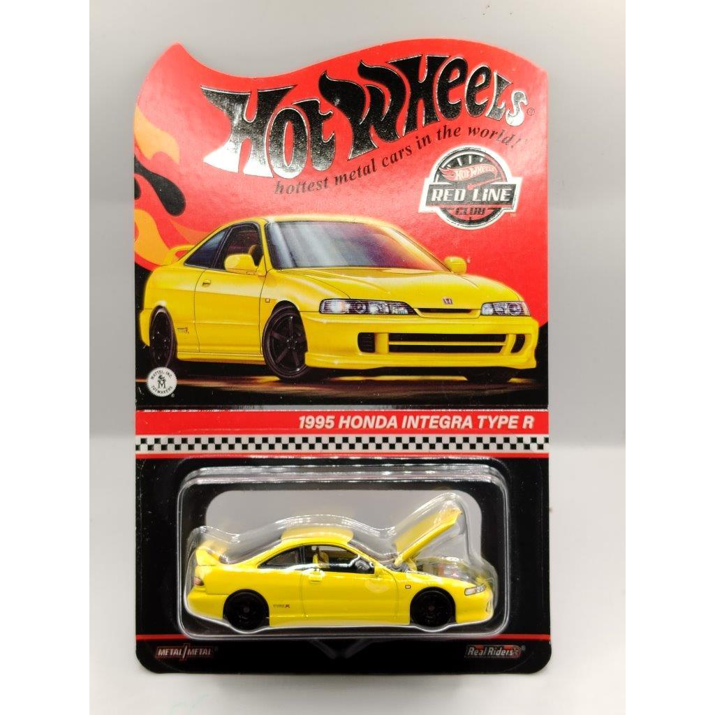[Premium] P-084 Hot Wheels 1995 Honda Integra Type R - Yellow RLC ...